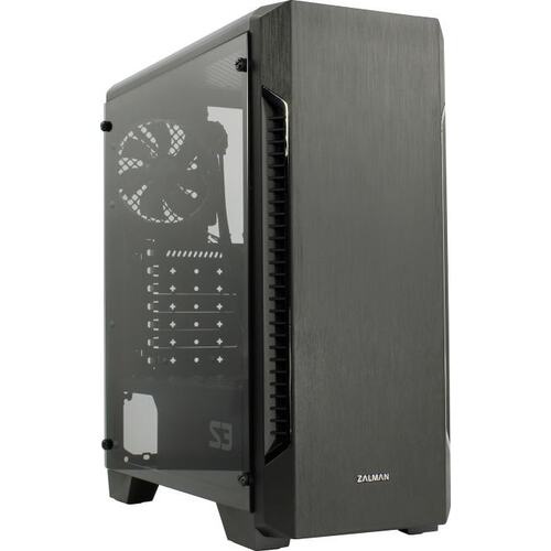 ATX Zalman S3 TG, Midi-Tower,  ,   [s3 tg black]