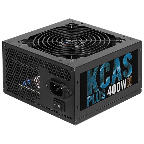   Aerocool ATX 400W KCAS PLUS 400W (ATX v2.4 , APFC , Fan 12cm , 80+ Bronze , Retail) [KCAS PLUS 400W]