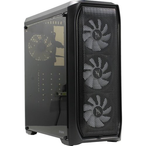 ������ Zalman N5 MF, ATX, BLACK, WINDOW, 1x5.25', 4x3.5', 1x2.5', 2xUSB2.0, 1xUSB3.0, FRONT 3x120mm RGB, REAR 1x120mm RGB