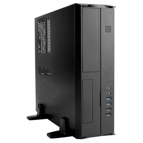  mATX InWin Slim Case BL067 IP-S300FF7-0 U2*2+U3*2+Combo audio+FAN+ intrusion switch [6143980] Black