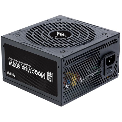   Zalman ZM600-TXII (V2), 600W, ATX12V v2.31, APFC, 12cm Fan, 80+ 230V EU, Retail [ZM600-TXII (V2)]