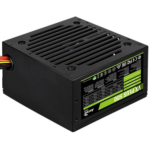   Aerocool ATX 500W VX PLUS 500 <,500W, (20+4+4+4) pin, 6 pin, 3xSATA, 3xMolex, FDD, 12 ,  , ATX>, RTL [VX PLUS 500]