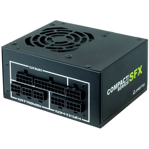   Chieftec Compact CSN-450C (ATX 2.3, 450W, SFX, Active PFC, 80mm fan, 80 PLUS GOLD, Full Cable Management) Retail [CSN-450C]