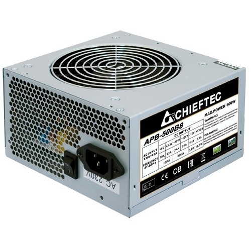 ���� ������� Chieftec Value APB-500B8 (ATX 2.3, 500W, Active PFC, 120mm fan) OEM [APB-500B8]
