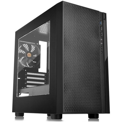 ������ mATX Thermaltake Versa H18 Window, Micro-Tower, ��� ��,  ������ [ca-1j4-00s1wn-00]