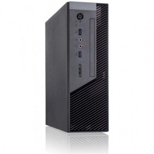  Foxline FL-RS02BLK-FX250T mITX 250W TFX, 2xUSB3.0, Black/Black Trim, powercord (FL-RS02BLK-FX250T)