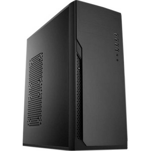  Foxline FL-301, ATX, 1x5.25EXT, 1x3.5EXT, 4x3.5INT, 2xUSB2.0, 2xUSB3.0, HDA, w/o FAN, w/450W ATX PSU, w/1.2m EU pwr cord (FL-301-FZ450R-U32)