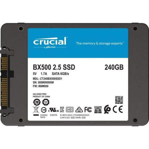 SSD  Crucial CT240BX500SSD1 (CT240BX500SSD1)