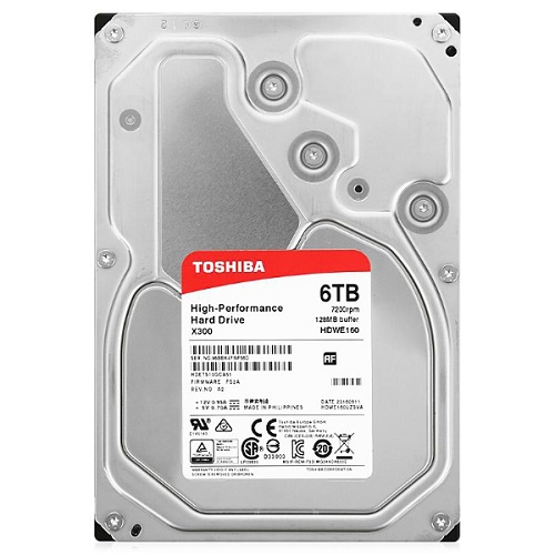   Toshiba SATA-III 6Tb P300 (5400rpm) 128Mb 3.5' (HDWD260UZSVA)