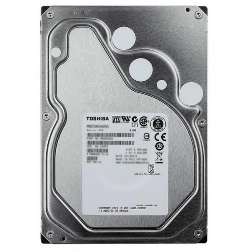   Toshiba Enterprise Capacity MG06ACA10TE 10TB 3.5 SATA 6Gb/s, 7200rpm, 256MB, 512e, Bulk (20} [MG06ACA10TE]