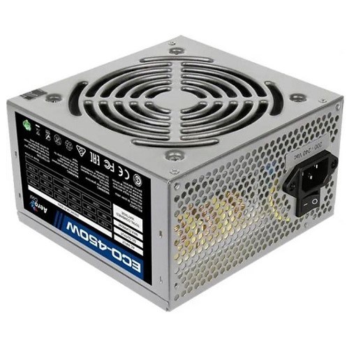   Aerocool ATX 450W ECO-450 (24+4pin) 120mm fan 2xSATA RTL/ECO-450 [ECO-450]