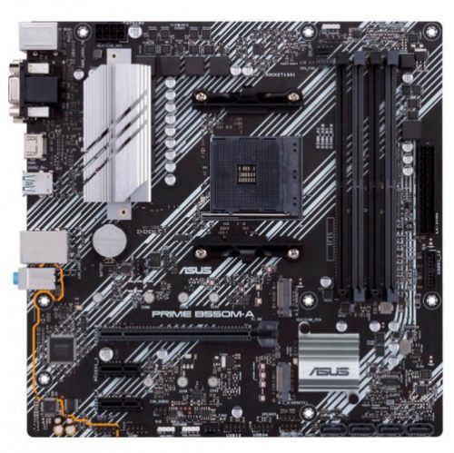   Asus PRIME B550M-A Soc-AM4 AMD B550 4xDDR4 mATX AC`97 8ch(7.1) GbLAN RAID+VGA+DVI+HDMI (PRIME B550M-A)
