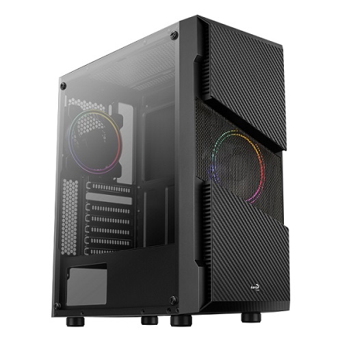  ATX Aerocool Menace Saturn FRGB-G-BK-v1, Midi-Tower,  ,   [menace frgb-g-bk-v1]
