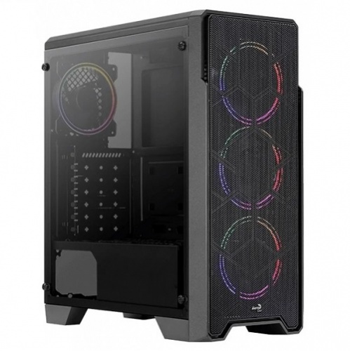  ATX Aerocool Ore Saturn FRGB-G-BK-v1, Midi-Tower,  ,   [ore frgb-g-bk-v1]