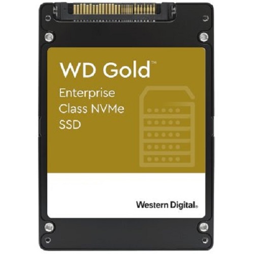 SSD  WD Gold NVMe 3840 2,5' U.2 PCIe Gen 3.1 x4 NVMe (96L BICS4 3D TLC) 0.8DWPD (WDS384T1D0D)
