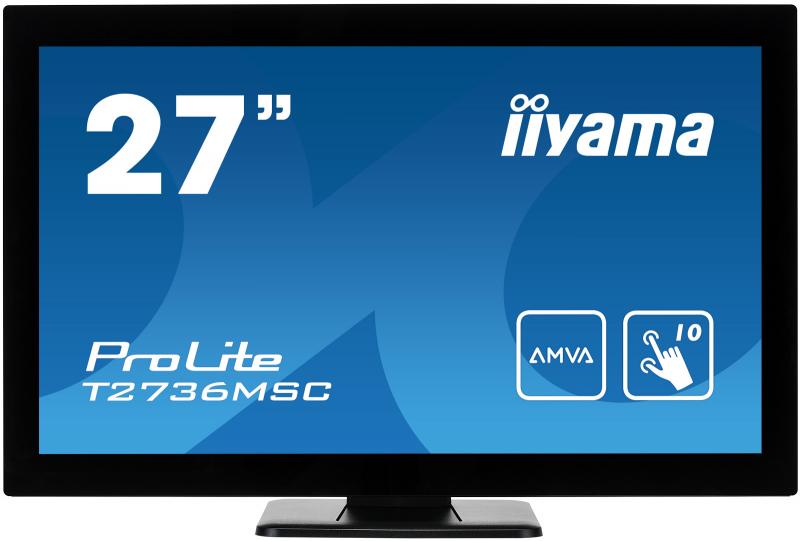 27''  Iiyama Touch T2754MSC-B1AG,  1920x1080,  IPS,  1HDMI,  