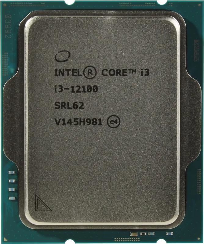  Intel Core i3-12100 Alder Lake OEM {3.3 / 4.3    Turbo, 12MB, Intel UHD Graphics 730, LGA1700} [CM8071504651012SRL62]