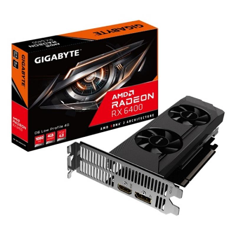  Gigabyte AMD  Radeon RX 6400,  GV-R64D6-4GL [GV-R64D6-4GL]
