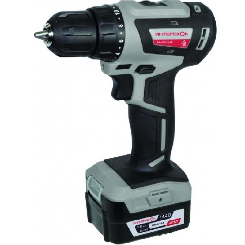 ����������� �������������� �����-���������� INTERSKOL ��-10/14,4� �������� Li-ion (����, 2 �����. 2��, ��)
