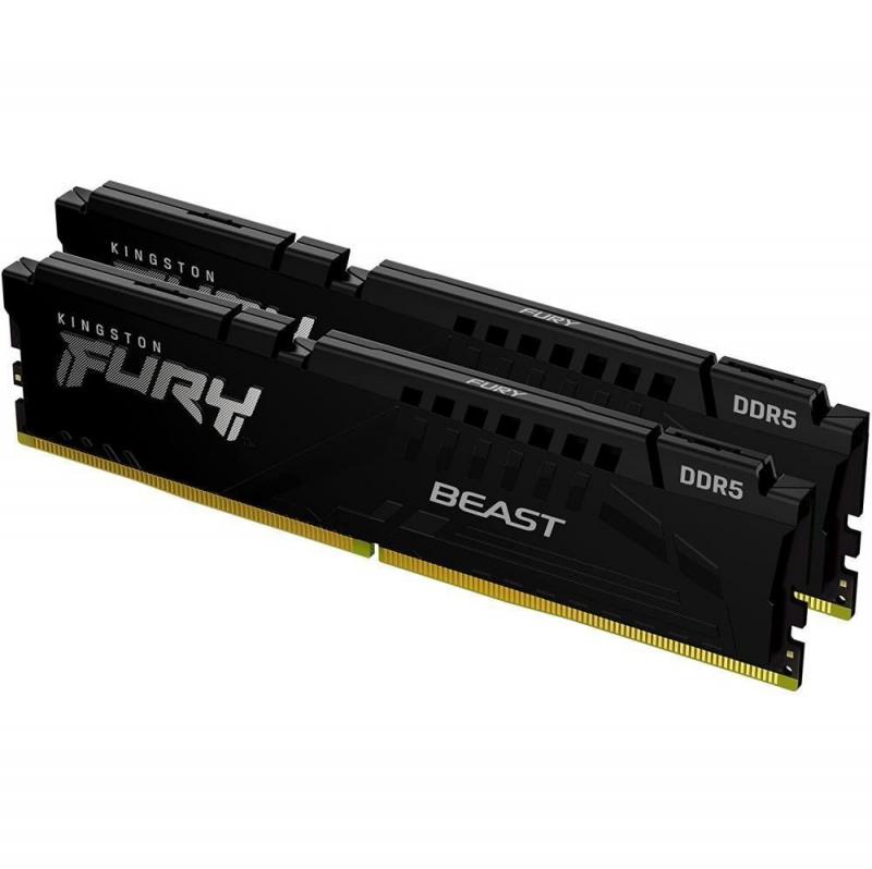 ������ ������ Kingston Fury Beast KF556C40BBK2-32 DDR5 -  2x 16�� 5600, DIMM,  Ret [KF556C40BBK2-32]