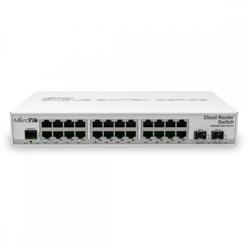 MikroTik CRS326-24G-2S+IN ����������,24Gigabit Ethernet, 2 SFP+ ���������� ���������� [CRS326-24G-2S+IN]