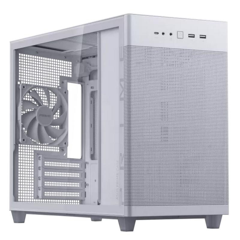  ASUS PRIME AP201 CASE TG WHITE AP201/WHT/TG [90DC00G3-B39010]
