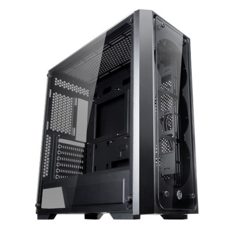  Raijintek PONOS TG [0R20B00153] Coating Black EEB  E-ATX  ATX  M-ATX  Mini-ITX USB3.0x1, USB2.0x2, HD Audiox1