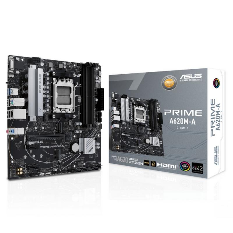   Asus PRIME A620M-A-CSM, AM5, A620, USB3.2 GEN 1, AURA, MB [90MB1F10-M0EAYC]