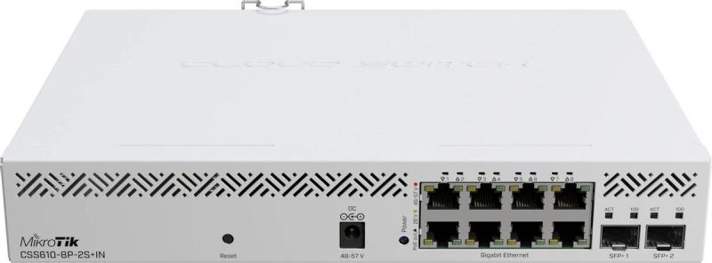  MIKROTIK CSS610-8P-2S+IN, 