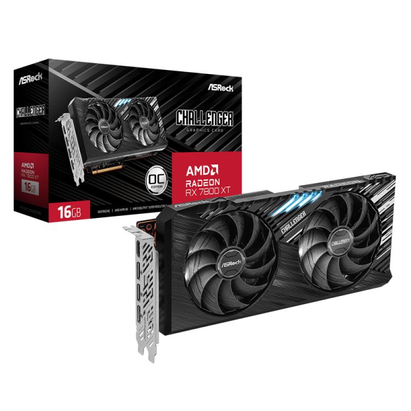  ASRock RX7800XT Challenger 16GB OC RTL [RX7800XT CL 16GO]