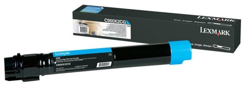  Lexmark C950X2CG       C950de, C950 24K Cyan Toner Cartridge